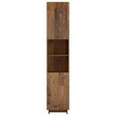 vidaXL Fürdőszobaszekrény Antik Fa 36,5 x 38 x 180 cm Szerelt Fa