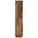 vidaXL Fürdőszobaszekrény Antik Fa 36,5 x 38 x 180 cm Szerelt Fa