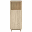 vidaXL Fürdőszobai szekrény Sonoma Tölgy 36.5 x 38 x 95 cm Szerelt Fa