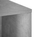 vidaXL Fürdőszobai szekrény Betonszürke 36.5 x 38 x 95 cm Szerelt Fa