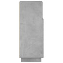vidaXL Fürdőszobai szekrény Betonszürke 36.5 x 38 x 95 cm Szerelt Fa