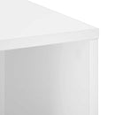 vidaXL Fürdőszobai szekrény Magasfényű Fehér 36.5 x 38 x 95 cm