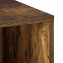 vidaXL Fürdőszobai szekrény Füstös Tölgy 36.5 x 38 x 95 cm Szerelt Fa