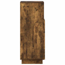 vidaXL Fürdőszobai szekrény Füstös Tölgy 36.5 x 38 x 95 cm Szerelt Fa