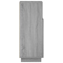 vidaXL Fürdőszobai szekrény Szürke Sonoma 36.5 x 38 x 95 cm Szerelt Fa