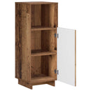 vidaXL Fürdőszobai szekrény Antik Fa 36.5 x 38 x 95 cm Szerelt Fa