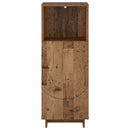 vidaXL Fürdőszobai szekrény Antik Fa 36.5 x 38 x 95 cm Szerelt Fa