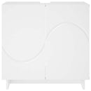 vidaXL Fürdőszobaszekrény Fehér 60 x 41 x 58 cm Szerelt Fa
