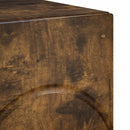 vidaXL Fürdőszobaszekrény Füstös Tölgy 60 x 41 x 58 cm Szerelt Fa