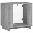 vidaXL Fürdőszobaszekrény Szürke Sonoma 60 x 41 x 58 cm Szerelt Fa