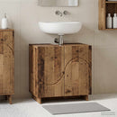 vidaXL Fürdőszobaszekrény Antik Fa 60 x 41 x 58 cm Szerelt Fa