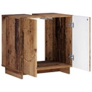 vidaXL Fürdőszobaszekrény Antik Fa 60 x 41 x 58 cm Szerelt Fa