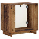 vidaXL Fürdőszobaszekrény Antik Fa 60 x 41 x 58 cm Szerelt Fa
