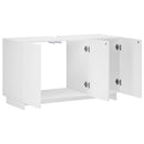 vidaXL Fürdőszobaszekrény Fehér 101 x 41 x 58 cm Szerelt fa