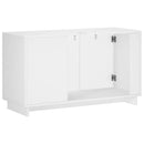 vidaXL Fürdőszobaszekrény Fehér 101 x 41 x 58 cm Szerelt fa