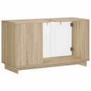 vidaXL Fürdőszobaszekrény Sonoma Tölgy 101 x 41 x 58 cm Szerelt fa