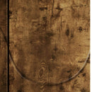 vidaXL Fürdőszobaszekrény Füstös Tölgy 101 x 41 x 58 cm Szerelt fa