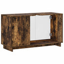 vidaXL Fürdőszobaszekrény Füstös Tölgy 101 x 41 x 58 cm Szerelt fa