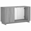 vidaXL Fürdőszobaszekrény Szürke Sonoma 101 x 41 x 58 cm Szerelt fa