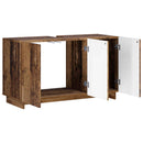 vidaXL Fürdőszobaszekrény Antik Fa 101 x 41 x 58 cm Szerelt fa