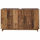 vidaXL Fürdőszobaszekrény Antik Fa 101 x 41 x 58 cm Szerelt fa