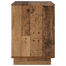 vidaXL Fürdőszobaszekrény Antik Fa 101 x 41 x 58 cm Szerelt fa
