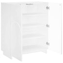 vidaXL Cipősszekrény 73 x 38 x 87,5 cm Szerelt Fa Fehér