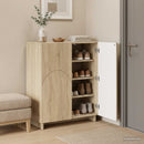 vidaXL Cipősszekrény 73 x 38 x 87,5 cm Szerelt Fa Sonoma Tölgy
