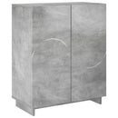 vidaXL Cipősszekrény 73 x 38 x 87,5 cm Szerelt Fa Betonszürke