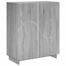 vidaXL Cipősszekrény 73 x 38 x 87,5 cm Szerelt Fa Szürke Sonoma