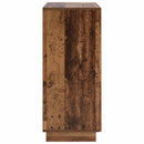 vidaXL Cipősszekrény 73 x 38 x 87,5 cm Szerelt Fa Antik Fa