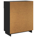 vidaXL Cipősszekrény 73 x 38 x 87,5 cm Szerelt fa Fekete