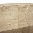 vidaXL Cipősszekrény 73 x 38 x 87,5 cm Szerelt fa Sonoma Tölgy