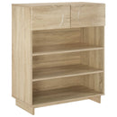 vidaXL Cipősszekrény 73 x 38 x 87,5 cm Szerelt fa Sonoma Tölgy