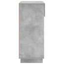 vidaXL Cipősszekrény 73 x 38 x 87,5 cm Szerelt fa Betonszürke