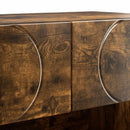 vidaXL Cipősszekrény 73 x 38 x 87,5 cm Szerelt fa Füstös Tölgy