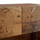 vidaXL Cipősszekrény 73 x 38 x 87,5 cm Szerelt fa Antik Fa