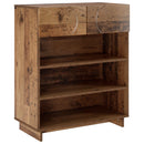 vidaXL Cipősszekrény 73 x 38 x 87,5 cm Szerelt fa Antik Fa