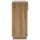 vidaXL Cipősszekrény 73 x 38 x 87,5 cm Szerelt fa Kézműves Tölgy