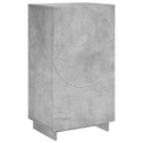 vidaXL Cipőszekrény 48 x 38 x 87,5 cm Szerelt Fa Betonszürke