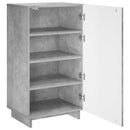 vidaXL Cipőszekrény 48 x 38 x 87,5 cm Szerelt Fa Betonszürke