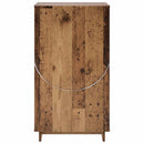 vidaXL Cipőszekrény 48 x 38 x 87,5 cm Szerelt Fa Antik Fa