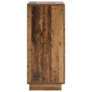 vidaXL Cipőszekrény 48 x 38 x 87,5 cm Szerelt Fa Antik Fa