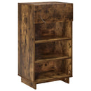 vidaXL Cipőszekrény 48 x 38 x 87,5 cm Szerelt Fa Füstös Tölgy