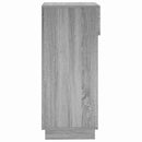 vidaXL Cipőszekrény 48 x 38 x 87,5 cm Szerelt Fa Szürke Sonoma