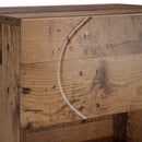 vidaXL Cipőszekrény 48 x 38 x 87,5 cm Szerelt Fa Antik Fa