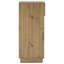 vidaXL Cipőszekrény 48 x 38 x 87,5 cm Szerelt Fa Kézműves Tölgy