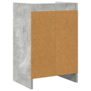 vidaXL Éjjeliszekrények Betonszürke 40 x 30 x 60 cm Szerelt Fa