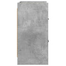 vidaXL Éjjeliszekrények Betonszürke 40 x 30 x 60 cm Szerelt Fa