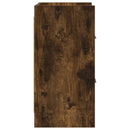 vidaXL Éjjeliszekrények 2 pcs Füstös Tölgy 40 x 30 x 60 cm Szerelt Fa